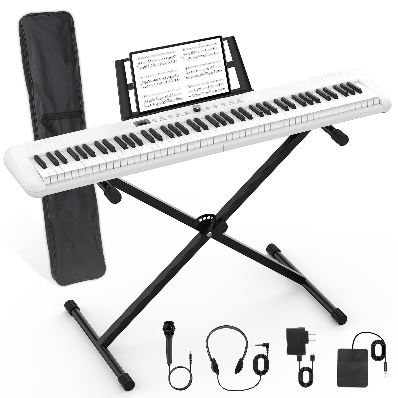 Amazon.com: 88 Key Digital Piano, Electronic Keyboard Piano with